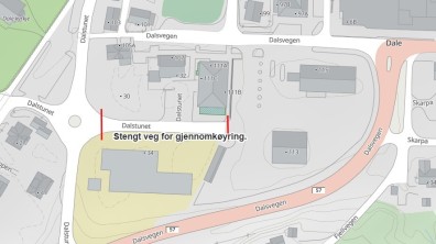 Lenkje til artikkel: Mellombels stenging av Dalstunet 